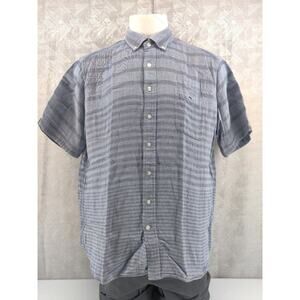 Vineyard Vines Shirt Men XL Blue‎ Slim Fit Tucker Blue Chambray Striped Preppy